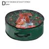 NOBRIM Wreath Storage Bag Foldable Christmas Tree Bag for Storing Christmas Tree Garland Home Storage Ornaments view 2