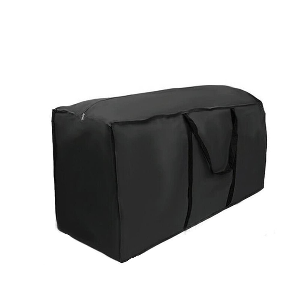 NOBRIM Christmas Trees Storage Bags Durable Handles Dual Zip Tarp Material Cushions Seat Protective Cover Multi Function Storage Bin