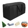 NOBRIM Christmas Trees Storage Bags Durable Handles Dual Zip Tarp Material Cushions Seat Protective Cover Multi Function Storage Bin view 3