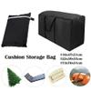 NOBRIM Christmas Trees Storage Bags Durable Handles Dual Zip Tarp Material Cushions Seat Protective Cover Multi Function Storage Bin view 4