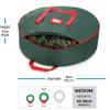 LELAMP Xmas Wreath Storage Bag Fits Up to 7.5 Foot Holiday Xmas Disassembled Trees Dual Zip Waterproof Material Protects from Dust Storage Bags view 4