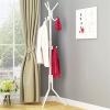 Entryway Coat Rack Clothes Rack Assembled Living Room Floor Hat Clothing Display Stand Home Furniture Multi Hooks Hanging Clothes 9/12 Hooks Free Standing Coat Rack ( Color : Gray , Size : 12hooks ) view 3