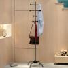 ARZARF Entryway Coat Rack Hangers Multifunctional Floor Home Coat Rack Bedroom Simple Clothes Rack Living Room Creative Clothes Hangers Free Standing Coat Rack (Color : White 096) view 3