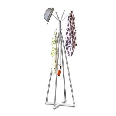 ARZARF Entryway Coat Rack Floor-Standing Coat Rack Modern Metal Vertical Coat Shelf Living Room Corridor Heavy-Duty Corner Coat Racks for Coats Bag Jacket Rack Free Standing Coat Rack