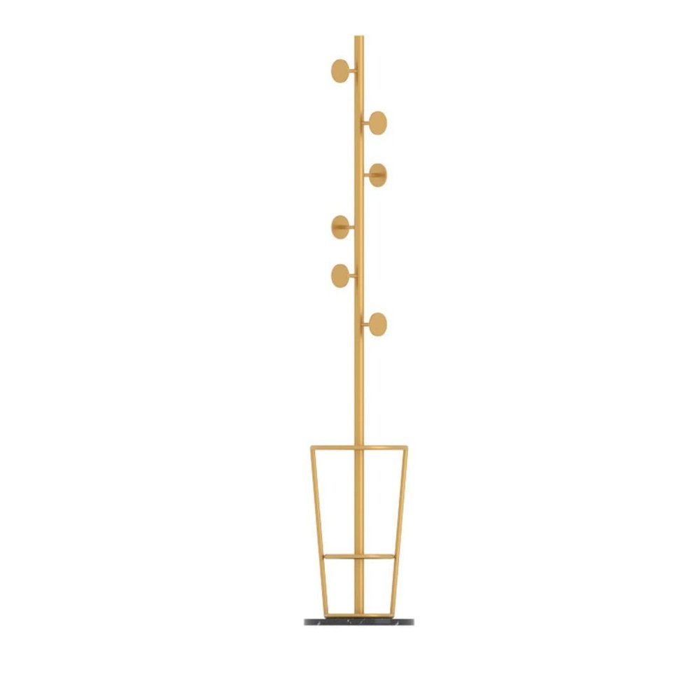 Entryway Coat Rack Floor-standing Metal Coat Shelf Bedroom Corner Hanger Hallway Living Room Vertical Coat Rack Marble Base, Used for Storage Rack Jackets Bags Umbrellas Free Standing Coat Rack ( Colo