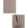Entryway Coat Rack Floor-standing Metal Coat Shelf Bedroom Corner Hanger Hallway Living Room Vertical Coat Rack Marble Base, Used for Storage Rack Jackets Bags Umbrellas Free Standing Coat Rack ( Colo view 4