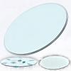 WEBUP 16-40in(40-100cm) Round Tempered Glass Table Top, Round Dining Table Top, Clear Glass Table Cover Protector, 9mm Thick/Smooth/Easy to Clean (Size : 20in/50cm) view 1
