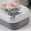 32Pcs Mini Flower Tin Trinket Jewelry Organizer Box Tinplate Storage Case with Lid Small Rectangular Bead Container for Storage of Small Items, Crafts, Christmas stocking stuffers(flower) view 4