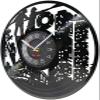 12 Inch Wall Vinyl Decorative Wall Clocks Station Department Vinyl Record Clock Watch Art First Responder Emergency Firefighter Fireman Room Dcor view 2