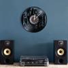 12 Inch Wall Vinyl Decorative Wall Clocks Station Department Vinyl Record Clock Watch Art First Responder Emergency Firefighter Fireman Room Dcor view 3