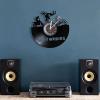 12 Inch Vinyl Record Wall Clock Motocross Vinyl Record Wall Clock Motorbike Sport Home Decor Motorcycle Riders Off Road Dirt Bike Wall Watch Riders Gift view 3