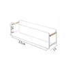 TATSEN Shoes Rack Stand Storage Organizer Shelf Holder Stackable Home Furniture Assemble Shoes Shelf (Color : A) view 2