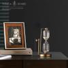 Jayiaine Hourglass Sand Timer 30/60 Minutes, Sand Clock Sand Watch Metal Rotating Sandglass Timer Sand Wedding Home Desk Office Classroom Decor,60min view 2