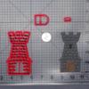 Castle Tower 266-G276 Cookie Cutter Set view 2