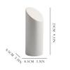 KIZQYN Table Desktop Decor Simple Modern Cylinder White Three-Dimensional Ceramic Table Top Decoration TV Cabinet Porch Interior Decoration Statue Ornament view 2
