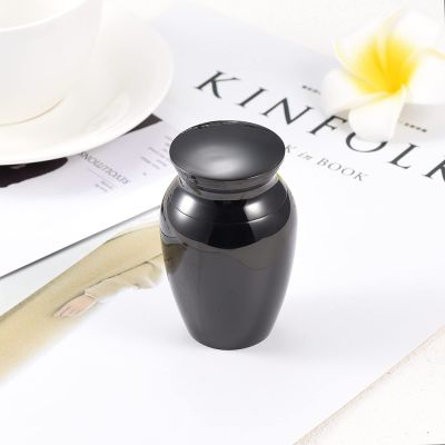 BIAIHQIE 45x75mm Cremation Ashes Keepsake Urn Dog/Cat Memorial Casket Pet Funeral Ash Jewelry Stainless Steel Ash Hold