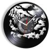 12 Inch Vinyl Record Wall Clock Underwater Diving Vinyl LP Wall Clock Underwater World Fish Coral Natural Themed Laser Cut Wall Watch Divers Best Gift view 1