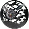 12 Inch Vinyl Record Wall Clock Underwater Diving Vinyl LP Wall Clock Underwater World Fish Coral Natural Themed Laser Cut Wall Watch Divers Best Gift view 2