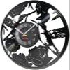 12 Inch Wall Vinyl Decorative Wall Clocks Birds & Flowers Wall Clock Animal Plant Nature Gramophone Record Wall Watch Laser Etched Vinyl Timepieces view 2