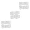 Zerodeko 12pcs Fridge Organizer Side Box for Sauce Bags Compact Fridge Door Storage Efficient Space Utilization for Condiments and Seasonings Convenient Hanging Design view 1