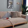 Anti-slip Furniture Protective Cover Backing And Armrest Sold Separately Sofa Throw Slipcover Multi-size Sectional Sofa Throw Cover Pad For Our Sectional Couch,A Bench And A Chair-A 43x94inch(110x240c view 1