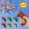 24PCS Inflatable Fireworks Gun Confetti Fireworks Handheld Confetti Poppers with Novelty Design Party Supplies for Birthday Christmas Wedding Graduation view 2