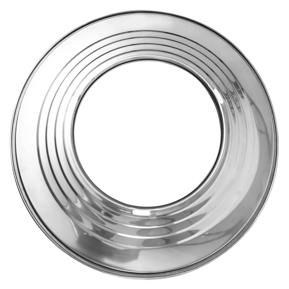 DEPILA Metal Steam Ring Bamboo Steamer Ring Adapter Stainless Steel Steaming Ring Adapter Bamboo Basket Steaming Basket Steamer Pot Accessories for Cooking Dumplings 31cm Shelf