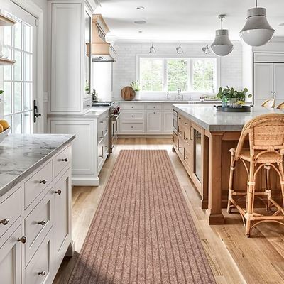 Gotohipi Runner Rug 4'x7'Indoor Outdoor Utility Carpet,Area Rugs with Non Slip Rubber Backing for Hallway Kitchen Entryway Balcony Garage Stair Laundry Room