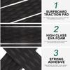 BESPORTBLE Surfboard Traction Pad Set Adhesive Non-Slip Pads Decorative Anti-Skid Mats view 3