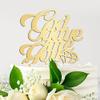God Gave Me You Cake Toppers Gift For Bride Groom Custom Wedding Cake Toppers Calligraphy Rustic Cake Decor Engagement Bridal Shower Party Decoration Cake Supplies view 3