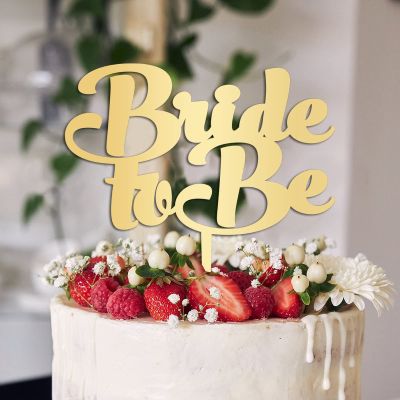 Bride to Be Wedding Cake Toppers Mr&Mrs Cake Topper Gift For Brides Calligraphy Wedding Rustic Cake Decor Anniversary Engagement Party Decoration Cake Supplies