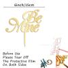 Be Mine Cake Toppers Gift For Bride Groom Art Font Rustic Cake Decor Custom Wedding Cake Topper Anniversary Engagement Party Decoration Cake Supplies view 2