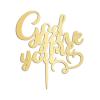 God Gave Me You Wedding Cake Topper Gift For Bride Groom Personalized Rustic Cake Decor Custom Wedding Cake Toppers Anniversary Engagement Bridal Shower Party Decoration Cake Supplies view 2