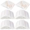 2000 Pcs Individually Wrapped Wooden Coffee Stirrers, Disposable Coffee Stir Sticks Round End Sticks Bulk Wood Stirrers for Cocktail Hot Drinks Restaurant Bar Home Office (7.5 Inch) view 1