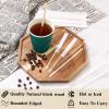 2000 Pcs Individually Wrapped Wooden Coffee Stirrers, Disposable Coffee Stir Sticks Round End Sticks Bulk Wood Stirrers for Cocktail Hot Drinks Restaurant Bar Home Office (7.5 Inch) view 4