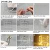 DIWNELEM Acrylic Wedding Card Box with Lock Clear Large Letter Envelope Box Acrylic Wedding Gift Card Box Money Box for Reception Baby Shower Birthday Party Graduation Decorations view 4