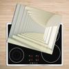Glass Worktop Saver Splashback Chopping Board 23.62x20.47 in/60x52 cm - "Hall" view 1