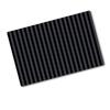 Glass Worktop Saver Splashback Chopping Board 31.5x20.47 in/80x52 cm - "Gray stripes" view 2