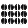 12 Pairs Silicone Eyeglass Nose Pads Glasses Nose Pads Pad Replacement Kit Non-Slip for Sunglasses Reading/Myopia Regular Glasses Universal view 1