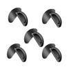 12 Pairs Silicone Eyeglass Nose Pads Glasses Nose Pads Pad Replacement Kit Non-Slip for Sunglasses Reading/Myopia Regular Glasses Universal view 2