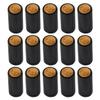 NUOBESTY Wine Bottle Foil Seals Heat Shrink Capsules 100 Pack Seal Film with Tear-off Tab for Winery Restaurant Home Use 2.36 X 1.18 X 1.18 in view 1