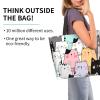ASYG Cat Tote - Large Shoulder Bag, Cute Reusable Handbag for Women, Shopping & Grocery, Work Bag view 2