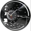 12 Inch Wall Vinyl Decorative Wall Clocks Sailing On The Sea Vinyl Wall Clock Lighthouse Streamship Signal Lamp Sea Gull Animal Wall Watch Retro Voyagers' Gift view 2