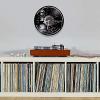 12 Inch Wall Vinyl Decorative Wall Clocks Sailing On The Sea Vinyl Wall Clock Lighthouse Streamship Signal Lamp Sea Gull Animal Wall Watch Retro Voyagers' Gift view 4