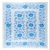 6.3x8.3 Ft Turkish Silk Embroidery Suzani Bed Cover, Handmade Wall Hanging, Home Decor Tapestry. RS123 view 1