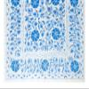 6.3x8.3 Ft Turkish Silk Embroidery Suzani Bed Cover, Handmade Wall Hanging, Home Decor Tapestry. RS123 view 3