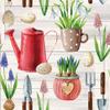Anniversary House Tiflair Luxury Garden Design, Thick and Strong Lunch Napkins 3 ply, Spring Decorations Multi-Coloured PJ380033 view 1