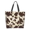 ASYG Cute Cow Print Tote Bag Cow Print Sling Bag Travel Reusable Grocery Shopping Bag Tote Gifts for Women Men view 1