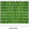 Artificial Leaf Screening Artificial Leaves Fence Simulation Feed Artificial Green Plastic Plastic Leaf Leaf Leaf Outdoor Garden Vanades Plant Green Leaf Bandbrows WEWYQSJXBXF-221219(Size:200x500cm) view 4