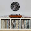 12 Inch Wall Vinyl Decorative Wall Clocks Synchronized Swimming Vinyl Record Wall Clock Water Sport Decor for Bedroom Swim Diving Swimmer Album Disk Crafts view 3